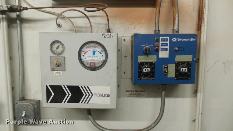 image for item L2406 Devilibiss paint booth