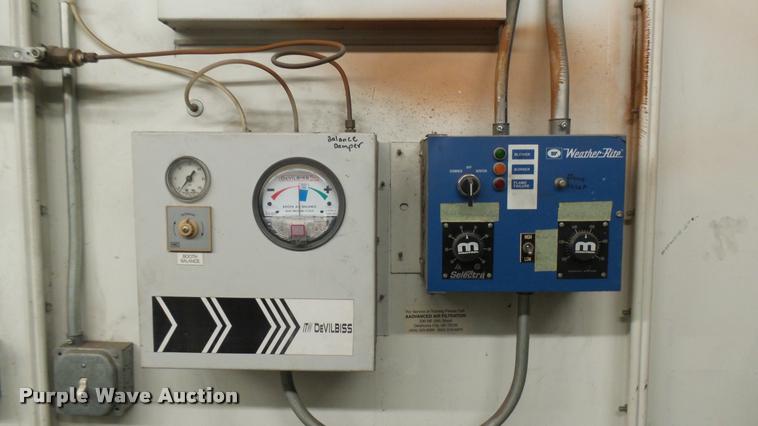 image for item L2406 Devilibiss paint booth