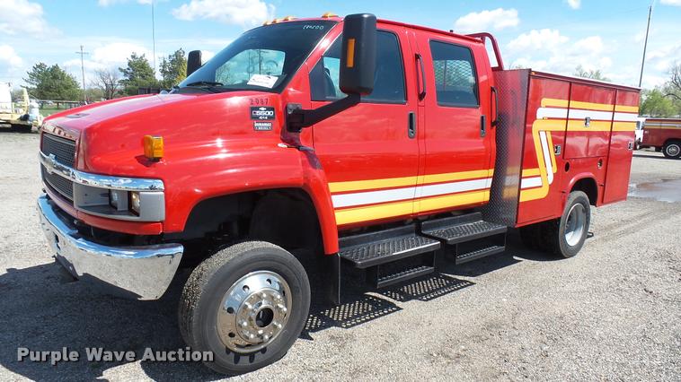 image for item L2451 2009 Chevrolet C5500 utility truck