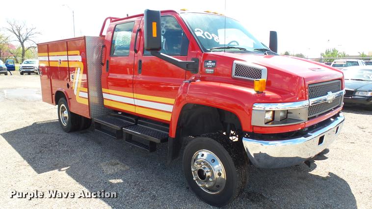 image for item L2451 2009 Chevrolet C5500 utility truck