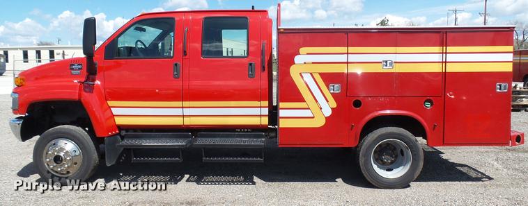 image for item L2451 2009 Chevrolet C5500 utility truck