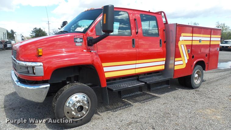 image for item L2452 2009 Chevrolet C5500 utility truck