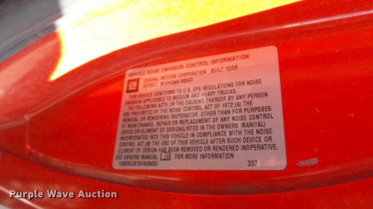 image for item L2452 2009 Chevrolet C5500 utility truck