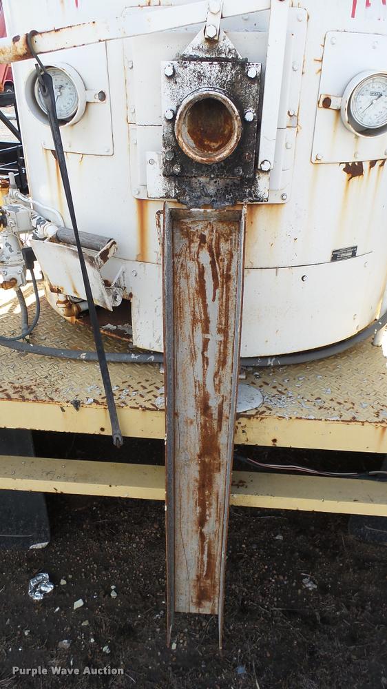 image for item L2460 2001 Hawk utility trailer with Thermoplastic paint striper