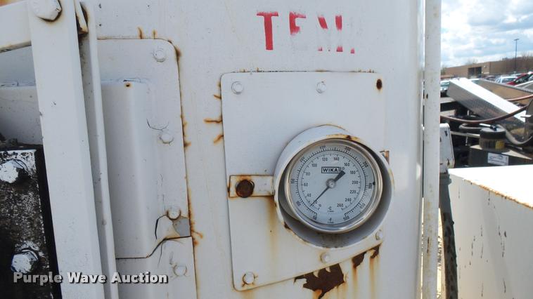 image for item L2460 2001 Hawk utility trailer with Thermoplastic paint striper