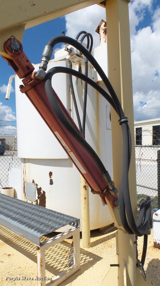 image for item L2460 2001 Hawk utility trailer with Thermoplastic paint striper