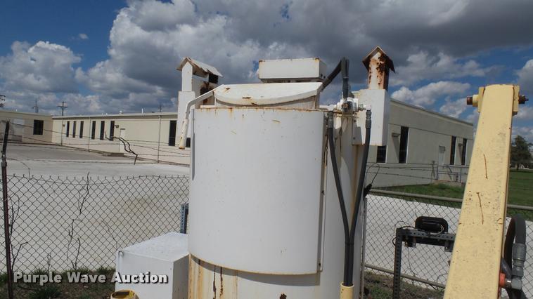 image for item L2460 2001 Hawk utility trailer with Thermoplastic paint striper