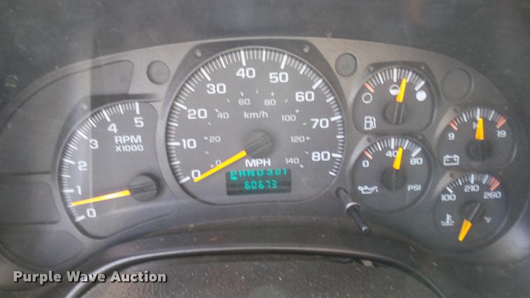 image for item L2471 2005 Chevrolet C4500 dump truck