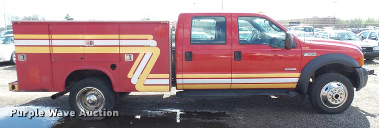 image for item L2480 2007 Ford F550 Super Duty XL utility truck