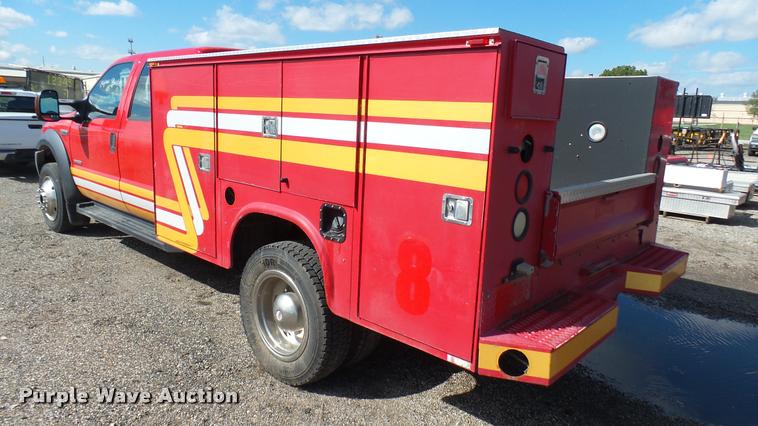 image for item L2480 2007 Ford F550 Super Duty XL utility truck
