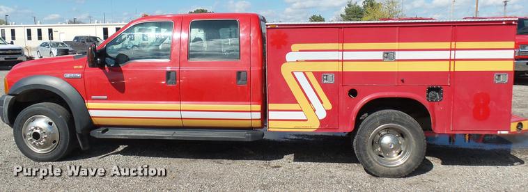 image for item L2480 2007 Ford F550 Super Duty XL utility truck