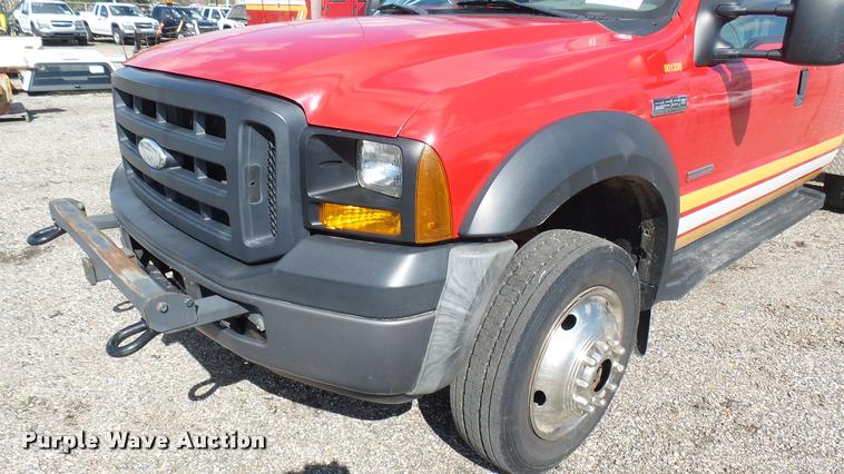 image for item L2480 2007 Ford F550 Super Duty XL utility truck