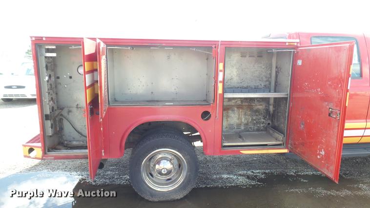 image for item L2480 2007 Ford F550 Super Duty XL utility truck