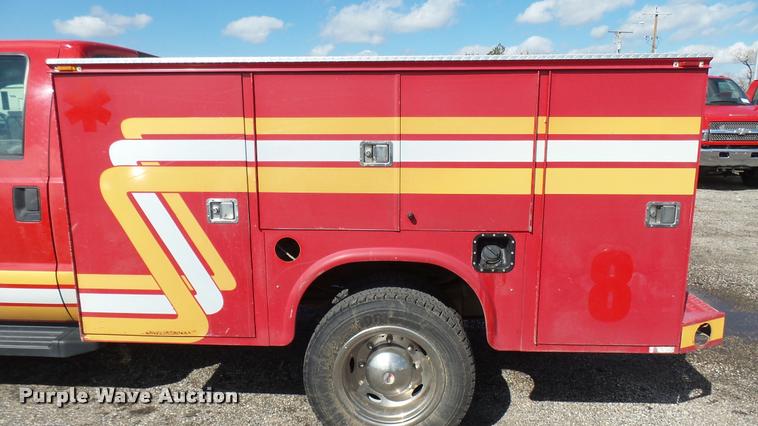 image for item L2480 2007 Ford F550 Super Duty XL utility truck