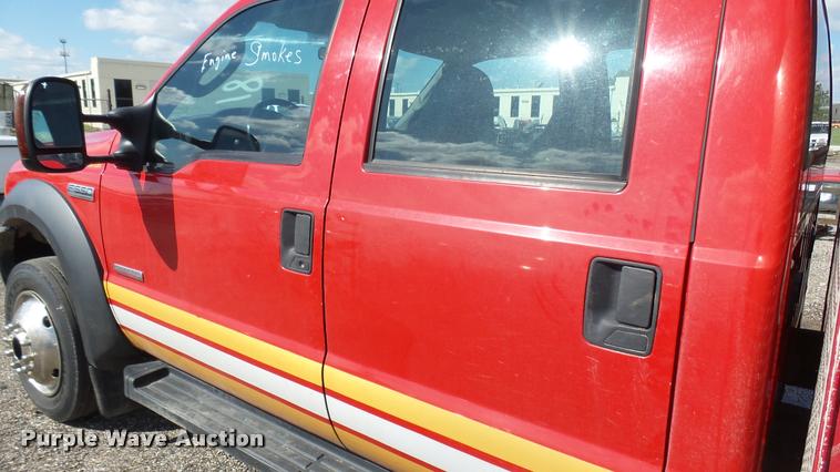 image for item L2480 2007 Ford F550 Super Duty XL utility truck