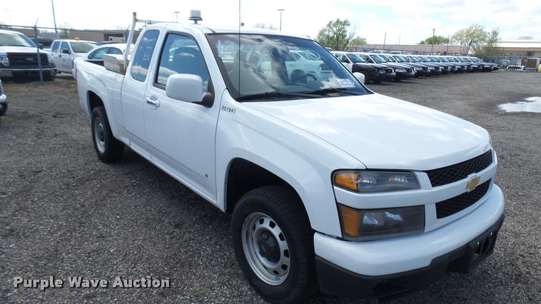 image for item L2482 2009 Chevrolet Colorado Ext. Cab pickup truck