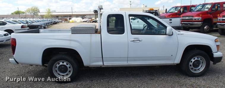 image for item L2482 2009 Chevrolet Colorado Ext. Cab pickup truck
