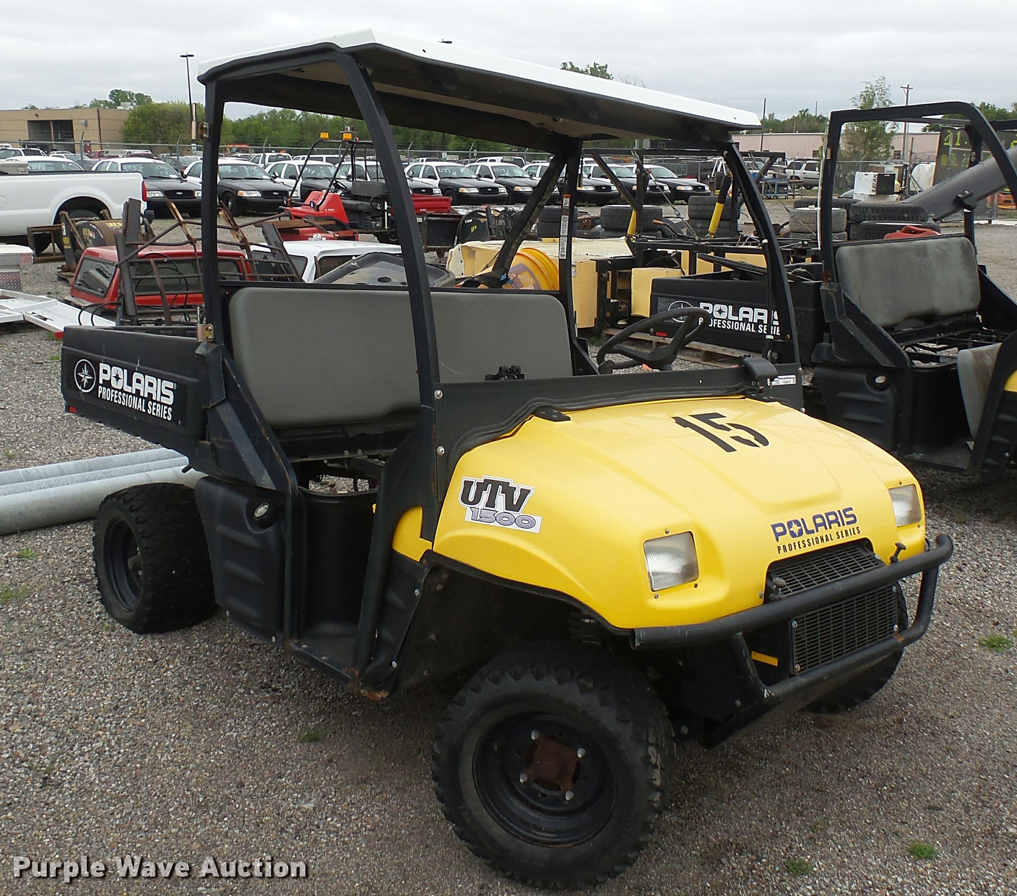 2003 Polaris 1500 utility vehicle in Wichita, KS Item DQ9216 sold
