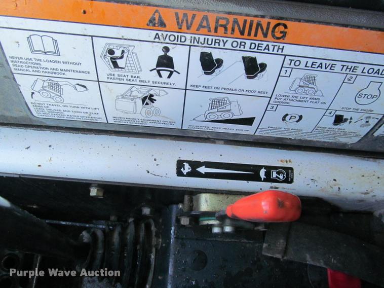 image for item J2537 2008 Bobcat S185 skid steer