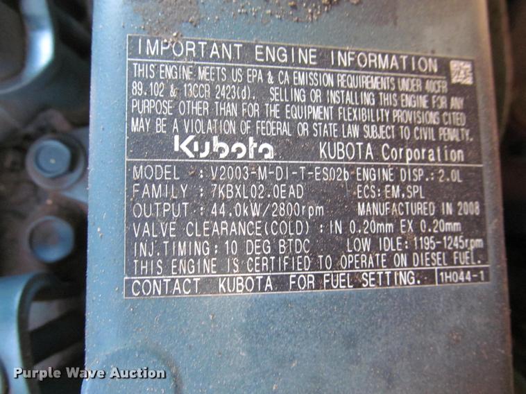 image for item J2537 2008 Bobcat S185 skid steer