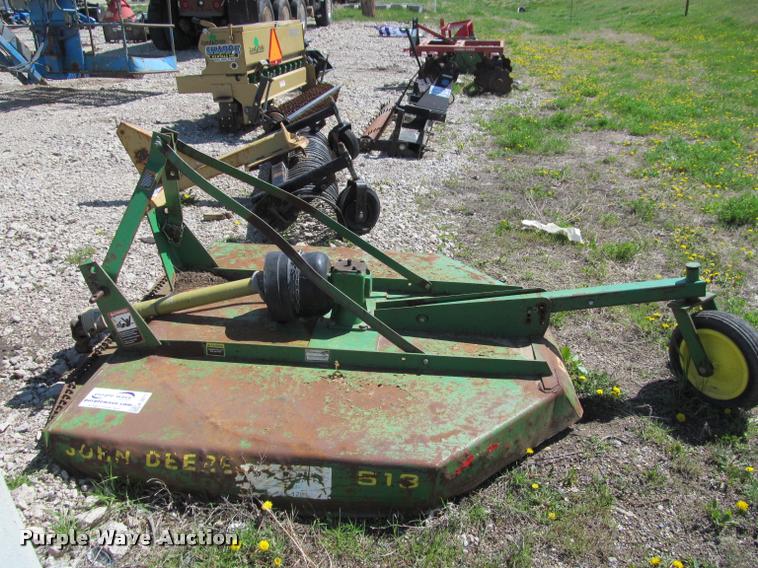 John Deere 513 rotary mower in Pierre, SD Item K3811 sold Purple Wave