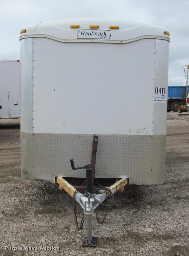 image for item K3814 2004 Haulmark enclosed cargo trailer
