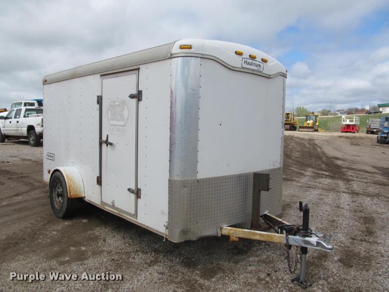 image for item K3814 2004 Haulmark enclosed cargo trailer