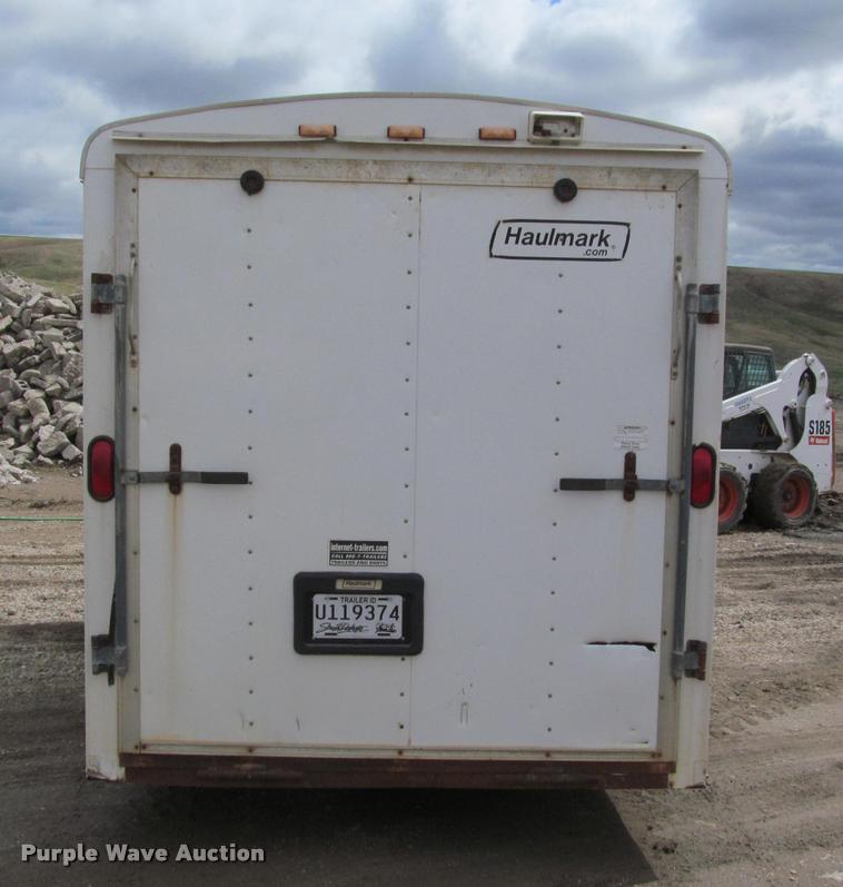image for item K3814 2004 Haulmark enclosed cargo trailer