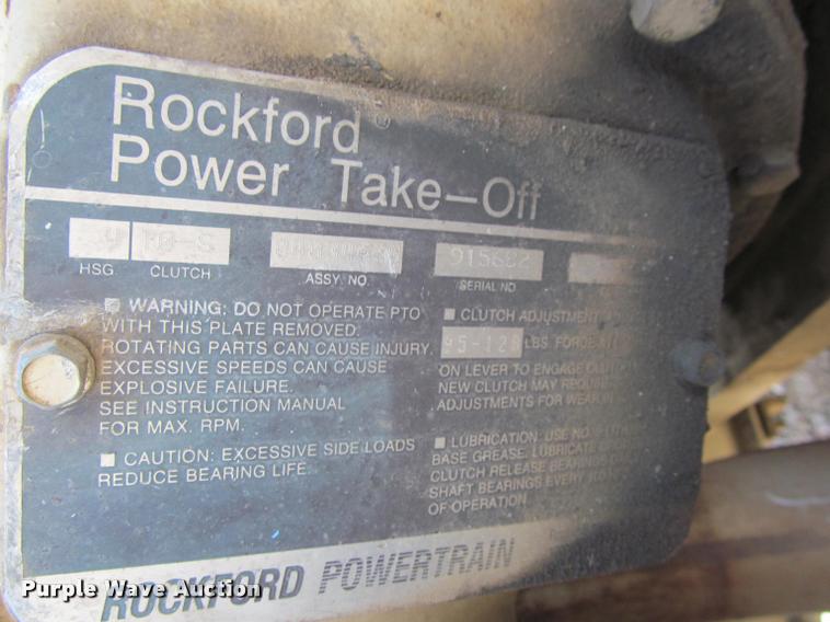 image for item K3826 Finn B260 straw blower