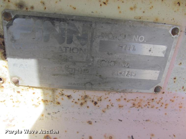 image for item K3826 Finn B260 straw blower