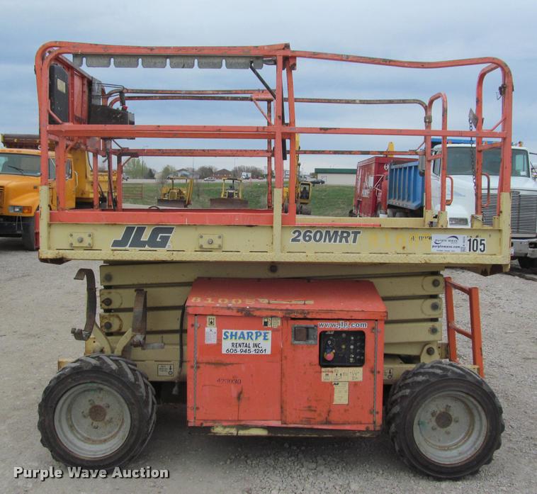 image for item K3829 2002 JLG 260MRT scissor lift