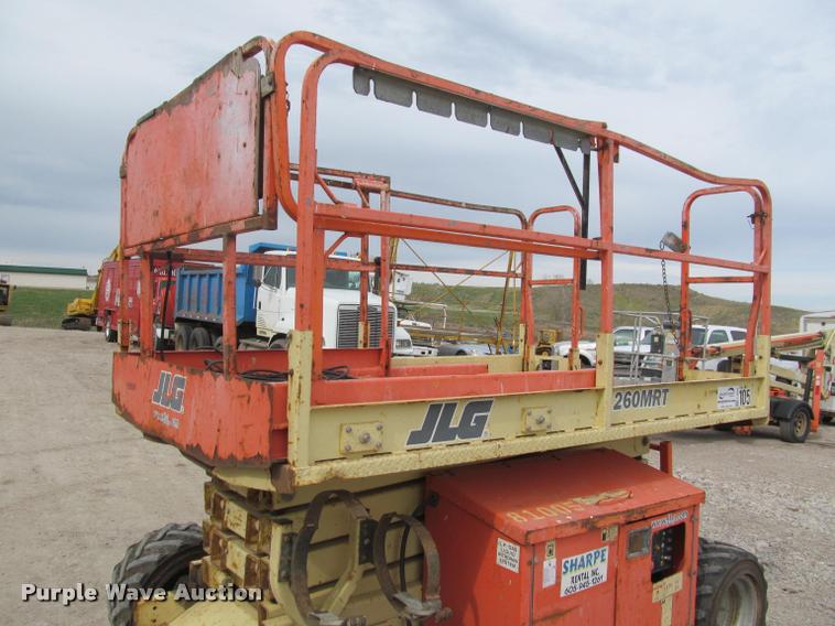 image for item K3829 2002 JLG 260MRT scissor lift