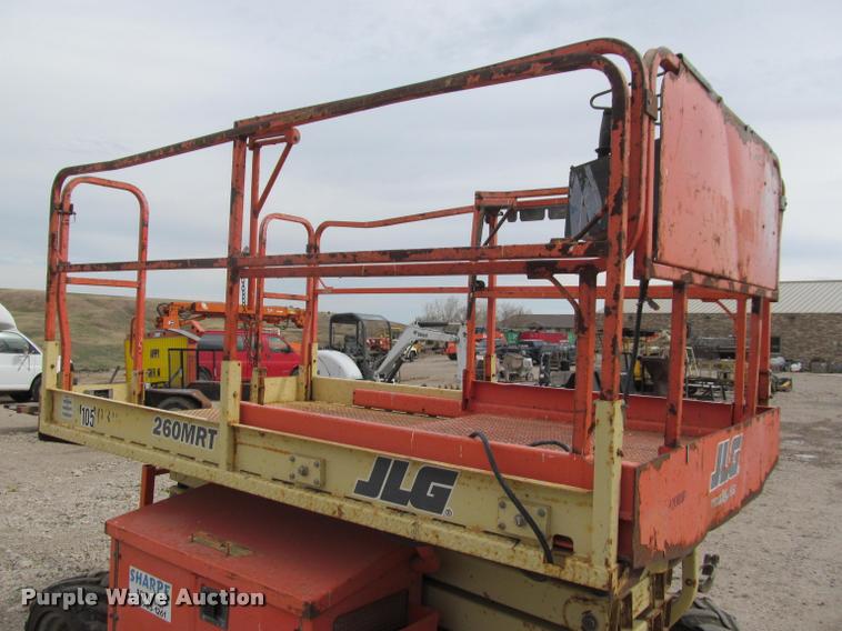 image for item K3829 2002 JLG 260MRT scissor lift