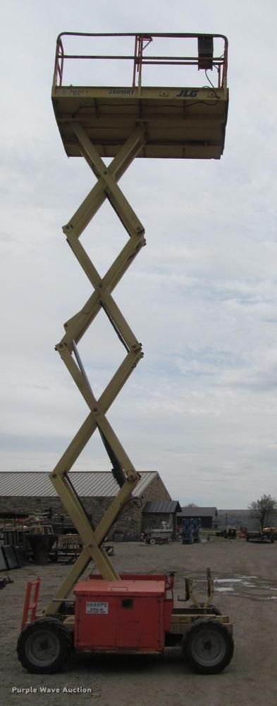 image for item K3829 2002 JLG 260MRT scissor lift
