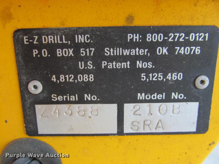 image for item K3840 E-Z 210BSRA core drill