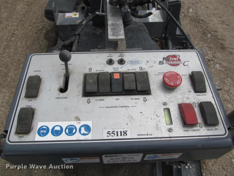 image for item K3866 Somero mini screed