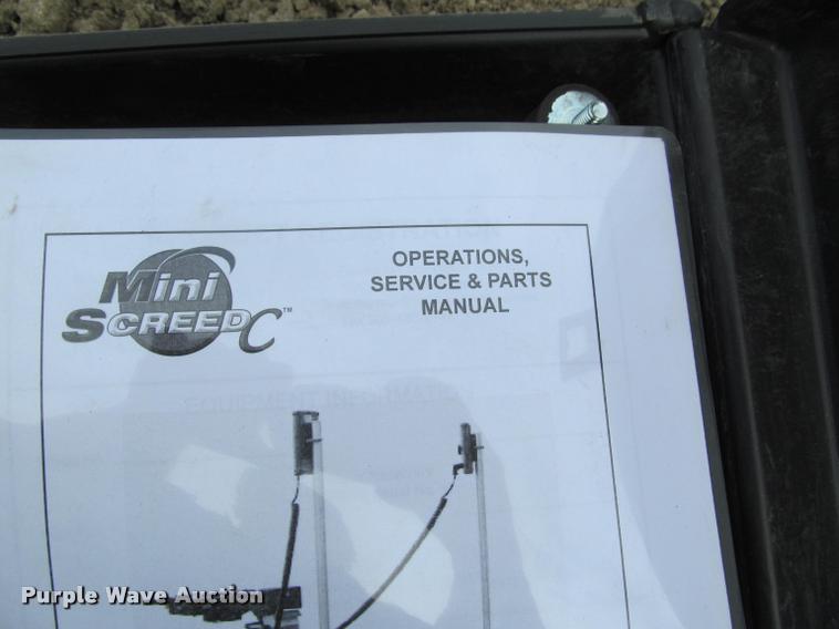 image for item K3866 Somero mini screed