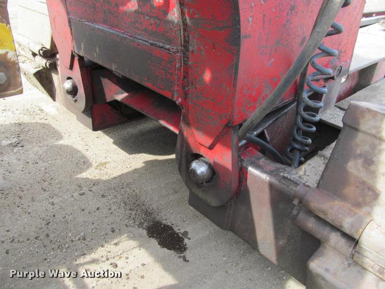 image for item K3873 1991 Trail King lowboy equipment trailer