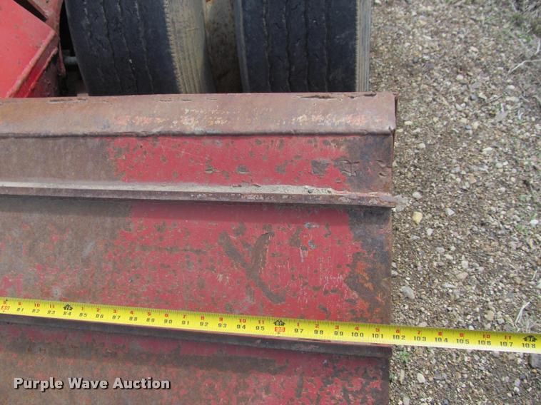 image for item K3873 1991 Trail King lowboy equipment trailer