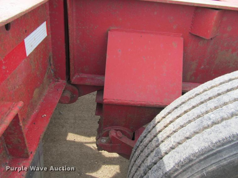image for item K3873 1991 Trail King lowboy equipment trailer