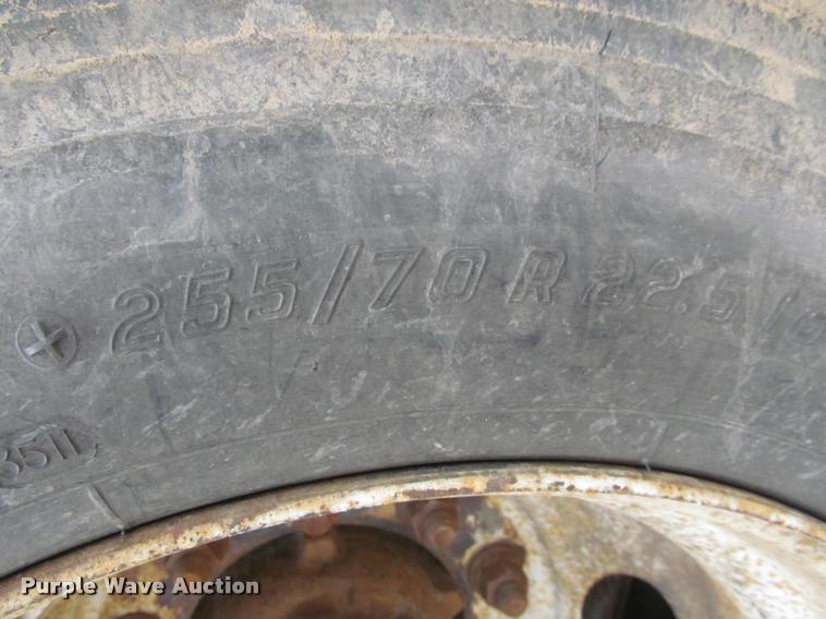 image for item K3873 1991 Trail King lowboy equipment trailer