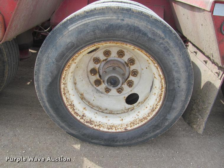 image for item K3873 1991 Trail King lowboy equipment trailer