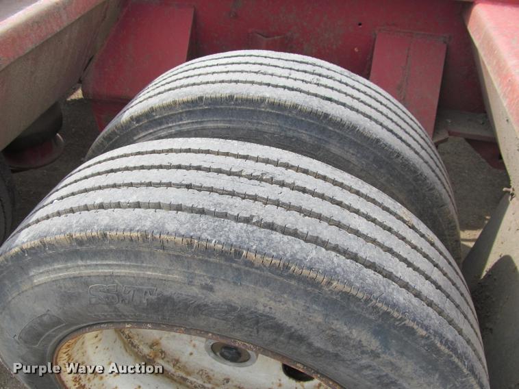 image for item K3873 1991 Trail King lowboy equipment trailer