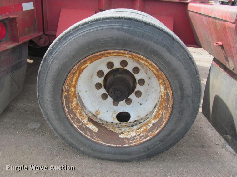 image for item K3873 1991 Trail King lowboy equipment trailer