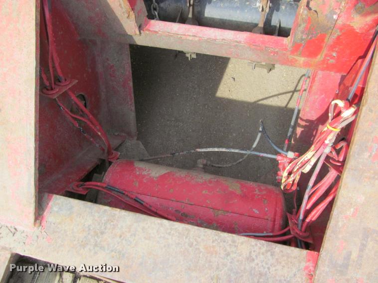 image for item K3873 1991 Trail King lowboy equipment trailer