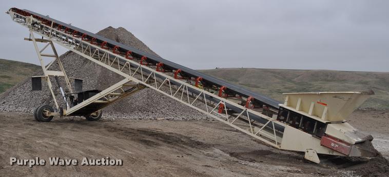 image for item K3878 2012 Superior portable radial stacking conveyor