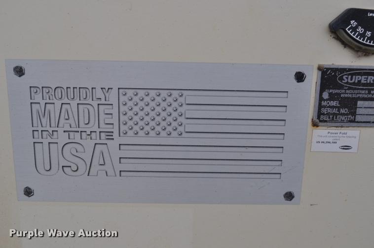 image for item K3878 2012 Superior portable radial stacking conveyor