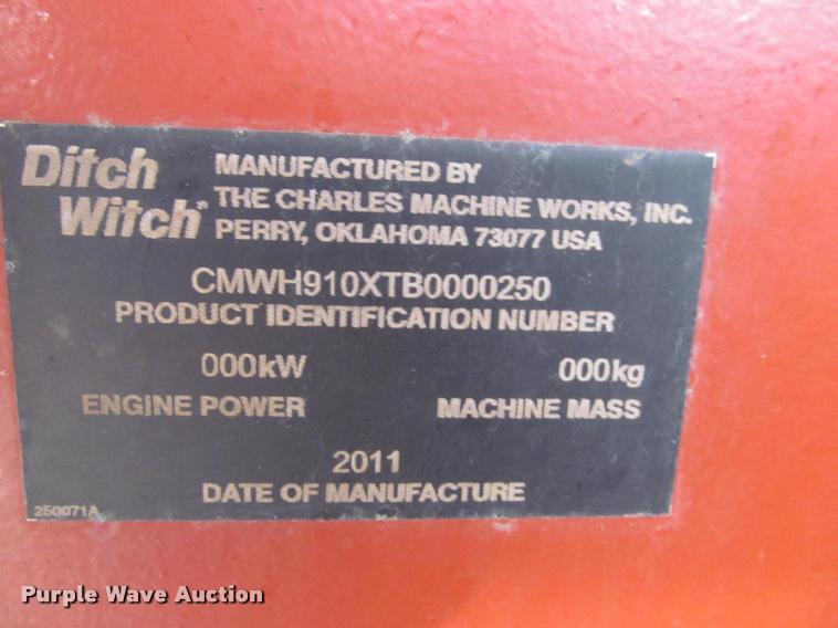 image for item K3879 2008 Ditch Witch RT115 trencher