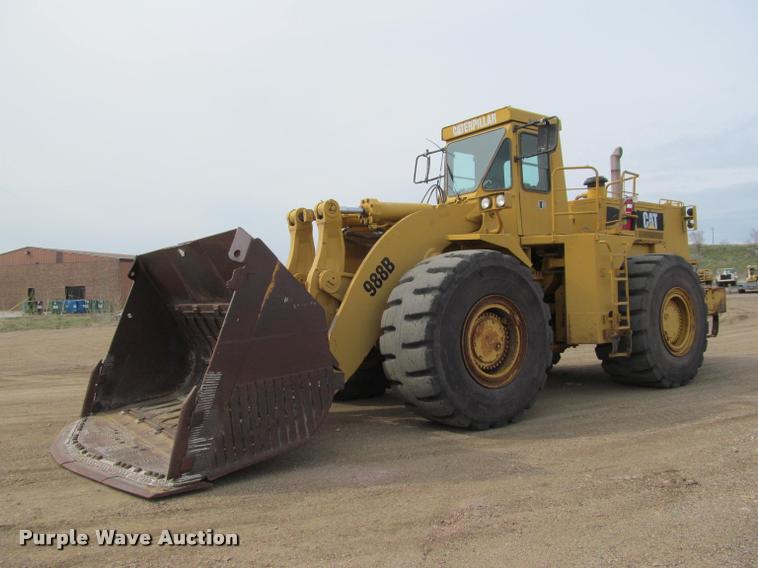 image for item K3880 1989 Caterpillar 988B wheel loader