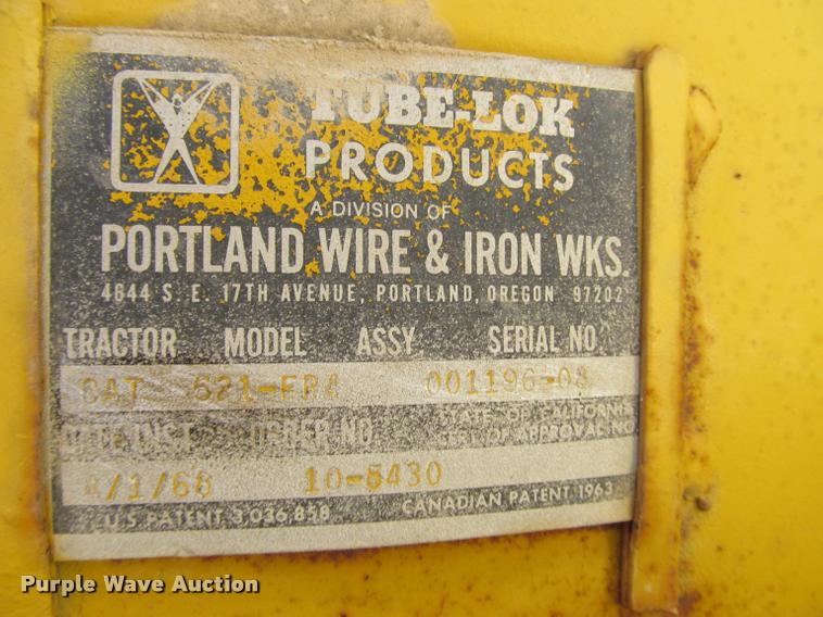 image for item K3883 Caterpillar 621 water wagon